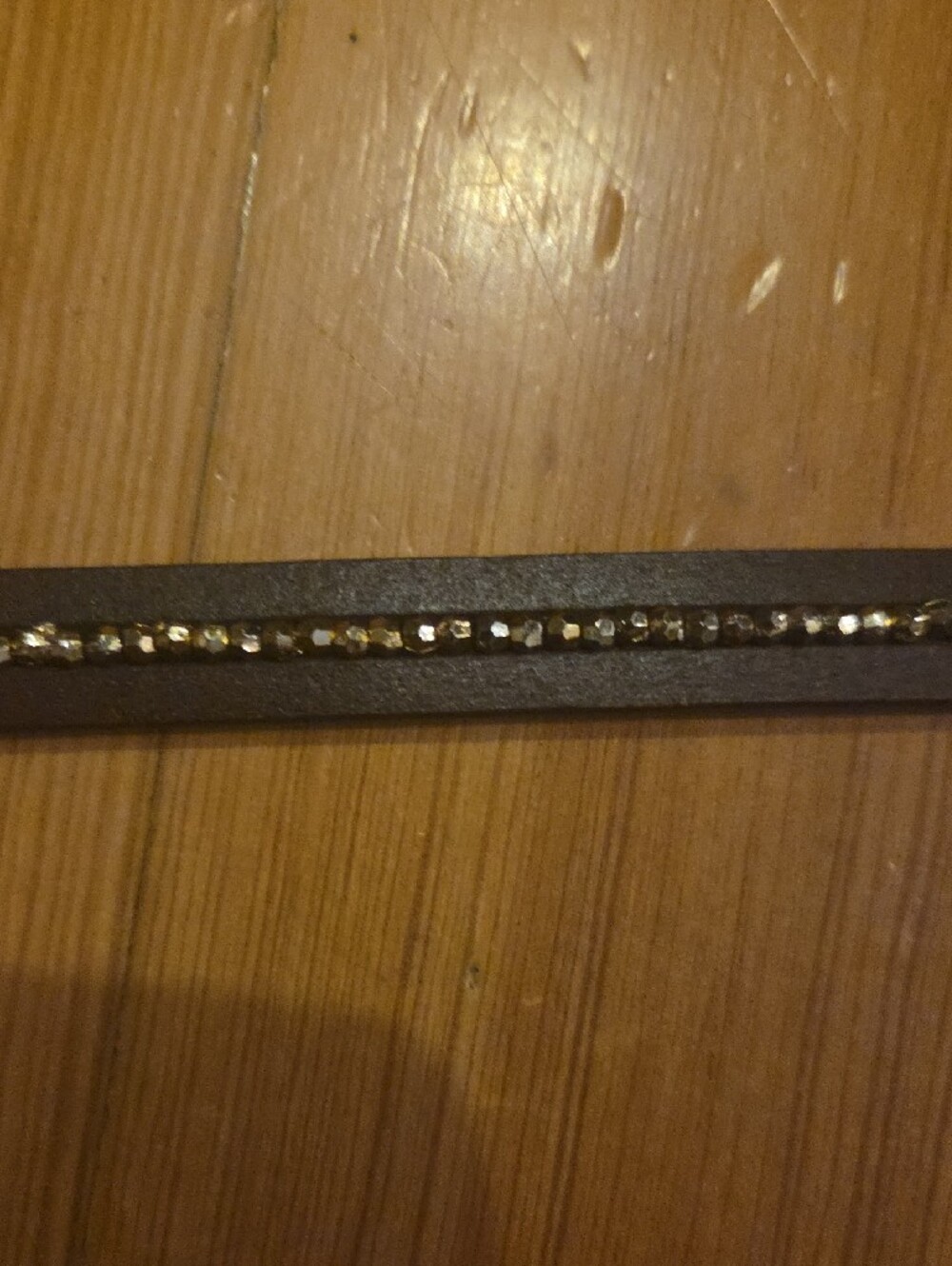 Brown And Copper 33 Inch Accent Slim Belt - Picture 3 of 3